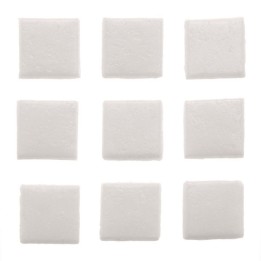 Mosaique 10x10mm 100g blanc