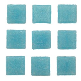 Mosaiksteine 10x10mm 100g hellblau