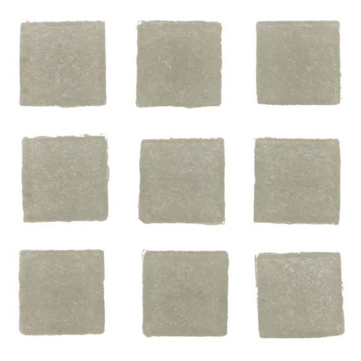 Mosaiksteine 10x10mm 100g mittelgrau