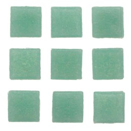 Mosaiksteine 10x10mm 100g helltürkis