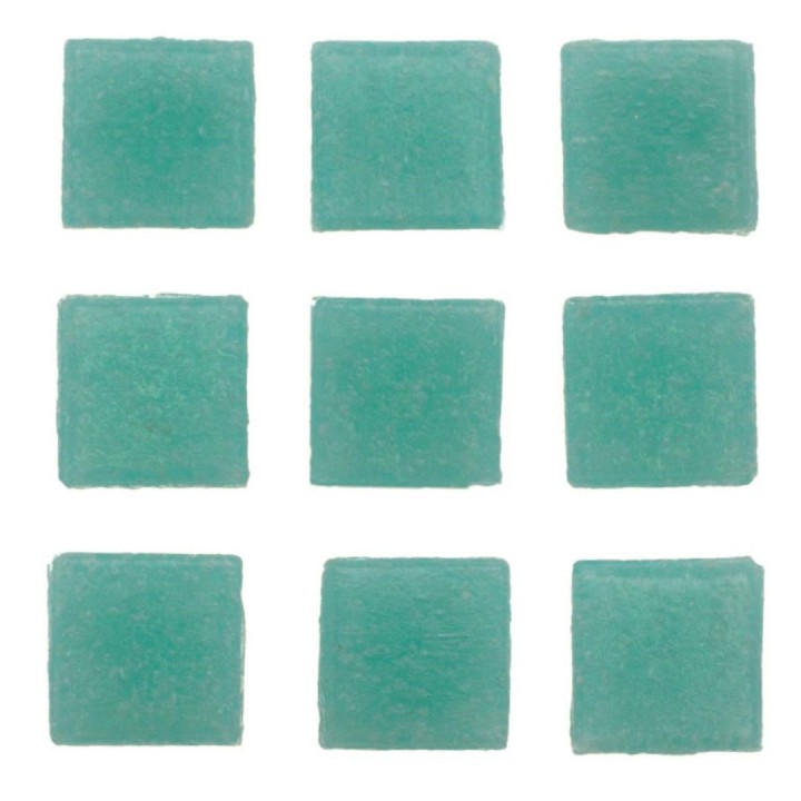 Mosaiksteine 10x10mm 100g türkis
