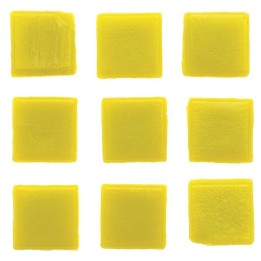 Mosaiksteine 10x10mm 100g gelb