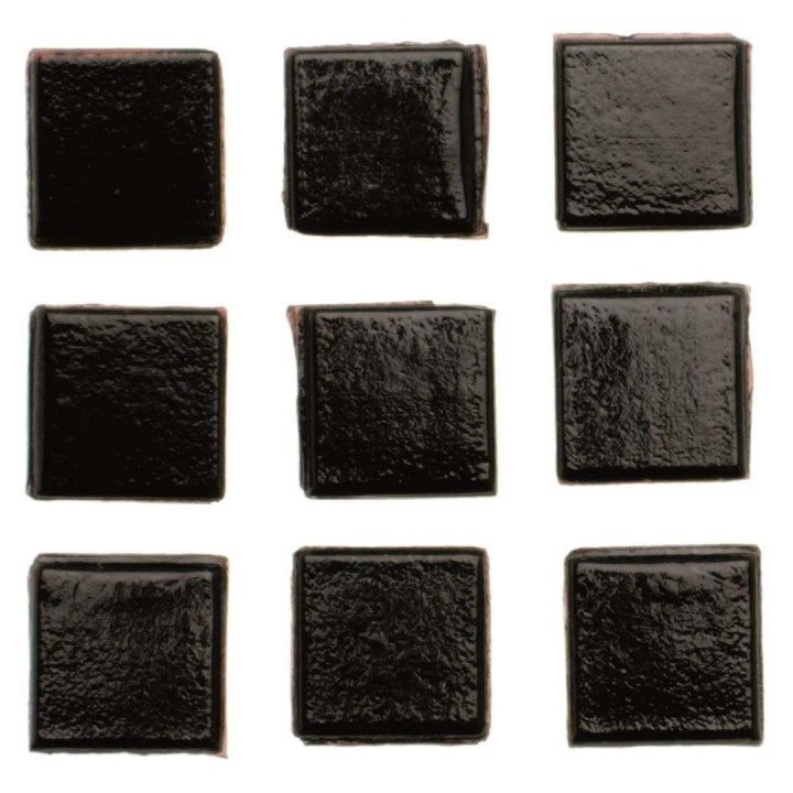 Mosaiksteine 20x20mm 100g schwarz