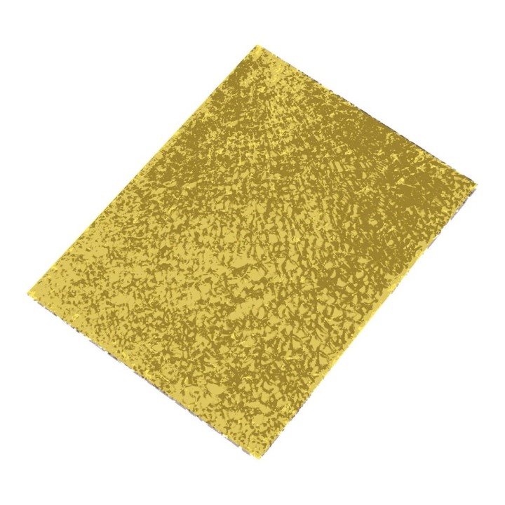 Crackle Mosaic Platte gelb 15x20cm