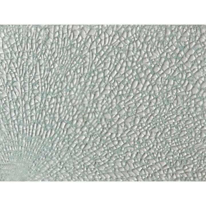 Crackle-Mosaic Platte, crystal 15x20cm