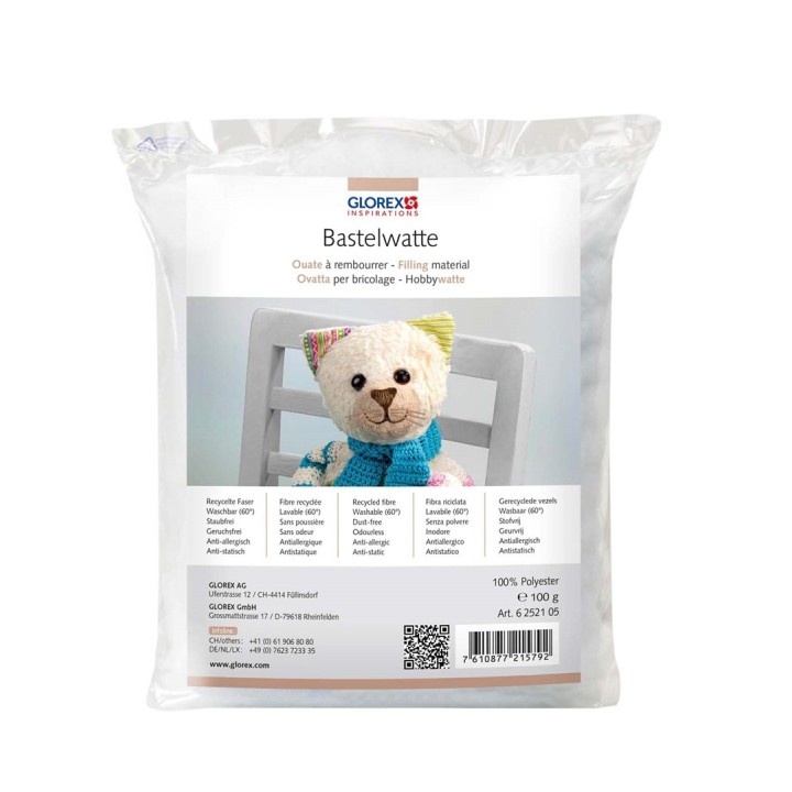 Bastelwatte weiss 100g