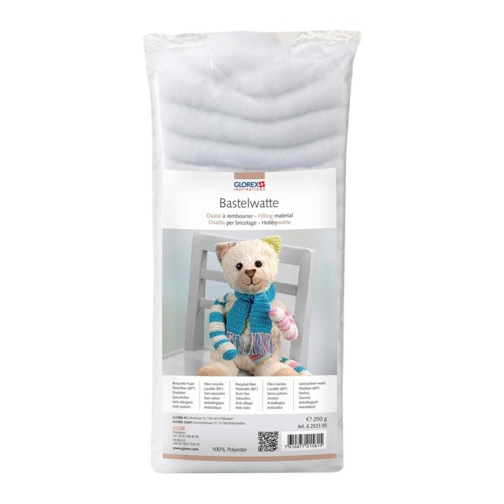 Bastelwatte weiss 250g