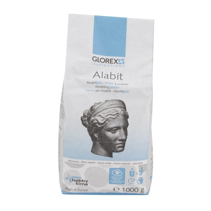 Alabit 1kg, plâtre à modeler