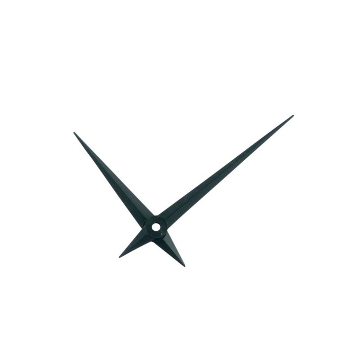 Plastic clock-hands pointedd 50/70mm