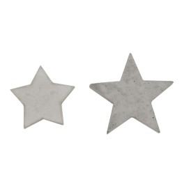 Moule relief étoiles 9+12cm