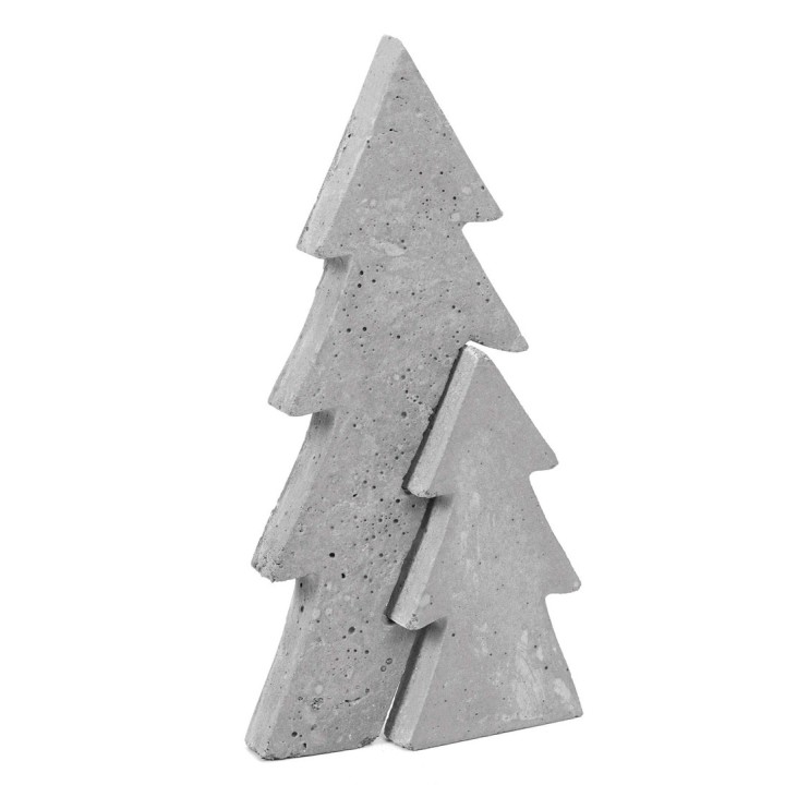 Giessform Tannenbaum gross 2-tlg PE, 14x29cm
