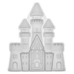 Silikon-Form 15x12cm Schloss 9-teilig