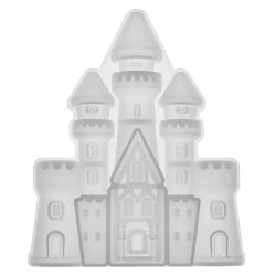 Silicone mould 15x12cm Castle 9 pcs