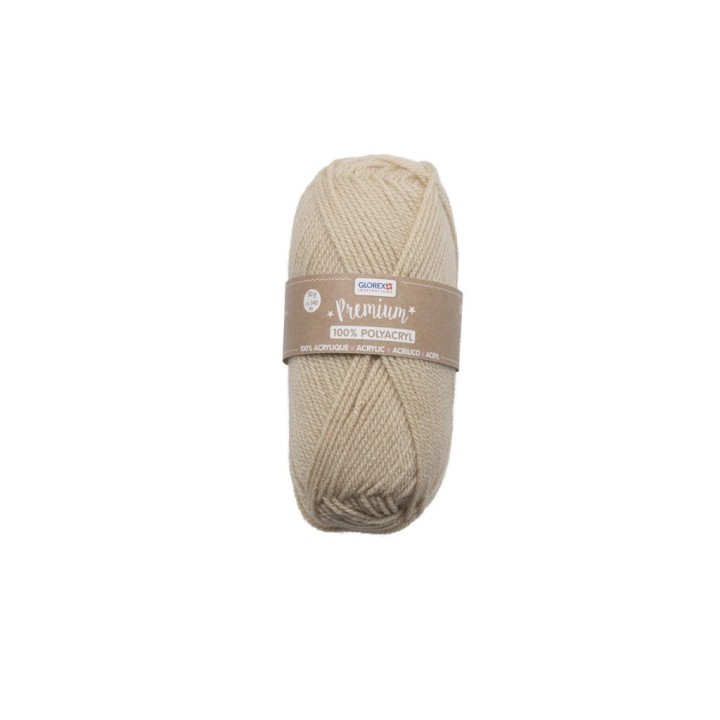 Premium 100% Acryl, 50g beige