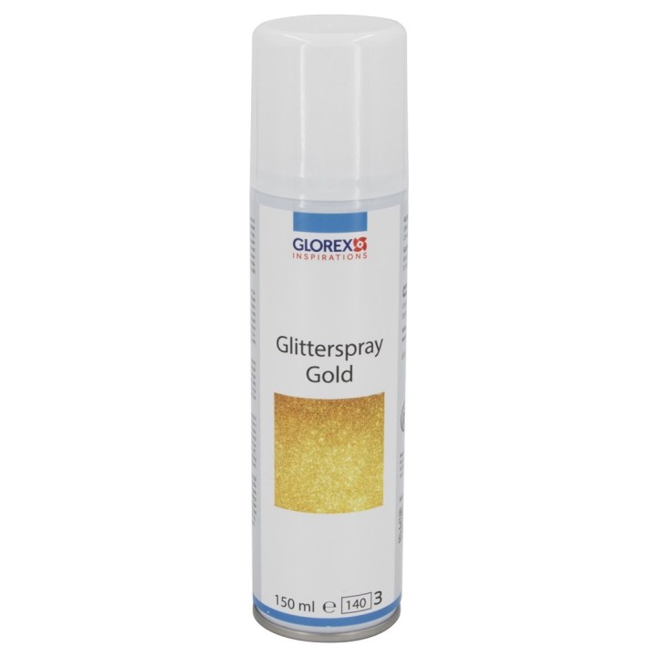 Glitterspray Gold 150ml