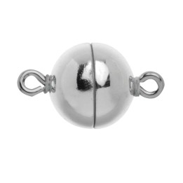 Magnetverschluss Muggel 10mm silberfarben