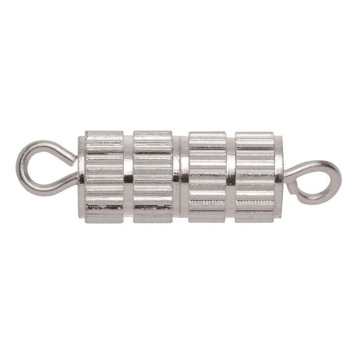 Schraubverschluss 1 Stück 5x11mm silberfarben