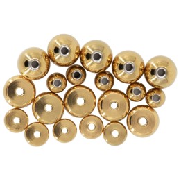 Schmuck-Zubehör-Teile 20tlg goldfarben