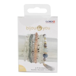 Kit DIY bracelet, gris