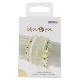 DIY Armband-Set, weiss