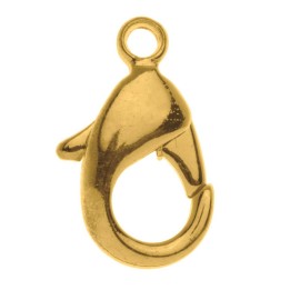 Karabiner 1 Stück 19mm  goldfarben