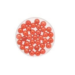 Böhmische Glasperle 4mm Wachs hyazinth 75 Stück
