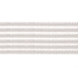 Biegeplüsch weiss 10 Stück 50cm