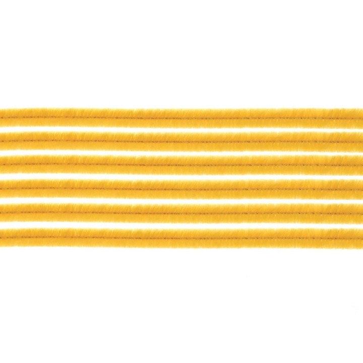 Biegeplüsch goldgelb 10 Stück 50cm