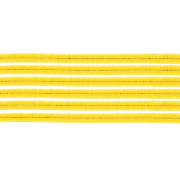 Biegeplüsch hellgelb 10 Stück 50cm