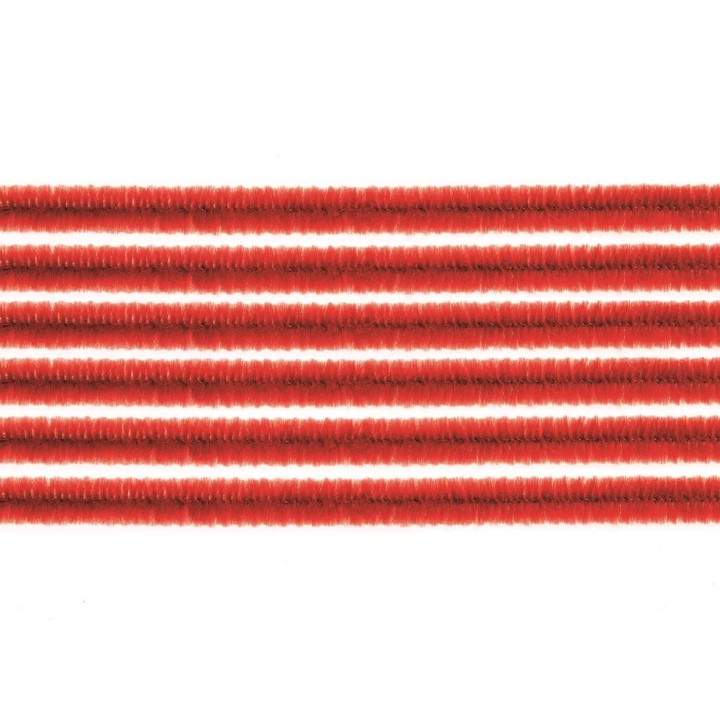 Biegeplüsch rot 10 Stück 50cm
