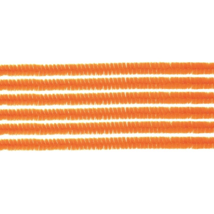 Biegeplüsch orange 10 Stück 50cm