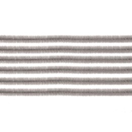 Pipe cleaner grey 50cm 10pcs