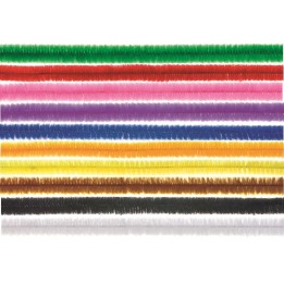 Biegeplüsch bunt 10 Stück 50cm