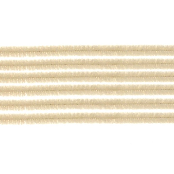 Pipe cleaner beige 50cm 10pcs