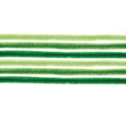 Pipe cleaner green mix 50cm 10pcs