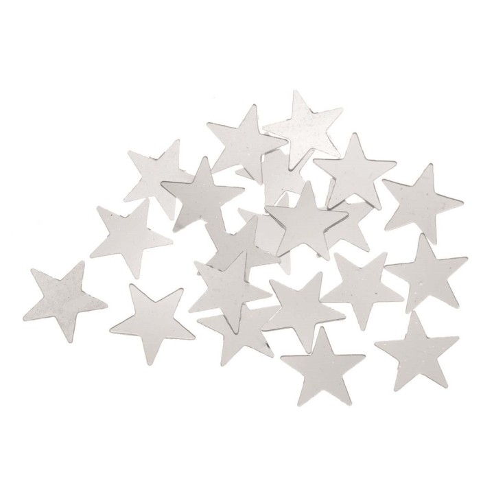 Stars middle silver