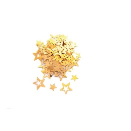 Streuteile Sterne gold 10mm ca. 500 Stück