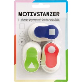 Motivstanzer Ganzjahresmotive Set 6 - 3 Stück sortiert