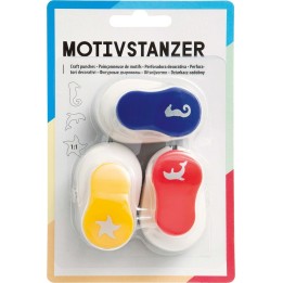 Motivstanzer Ganzjahresmotive Set 3 - 3 Stück sortiert