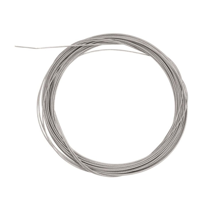 Edelstahldraht 0,4mm 4m platinfarben