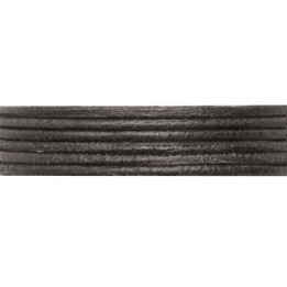 Lederband Ziege 1,3mm /1m schwarz
