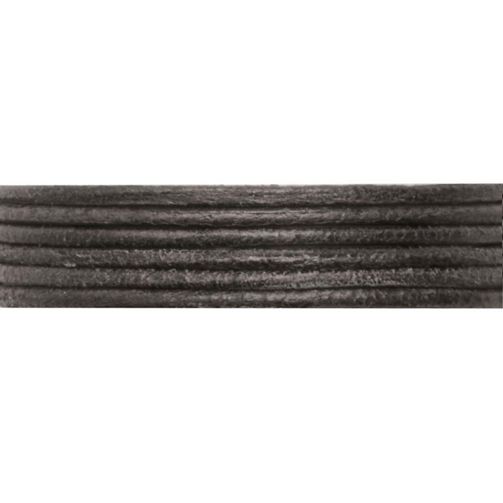 Lederband Ziege 1,3mm /1m schwarz