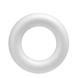 Styroporhalbring, Durchmesser 22 cm