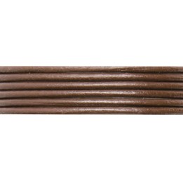 Lederriemen dunkelbraun 2mm/1m