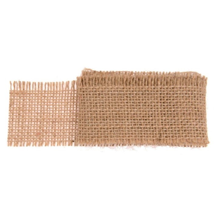 Juteband natur 40mm 1m