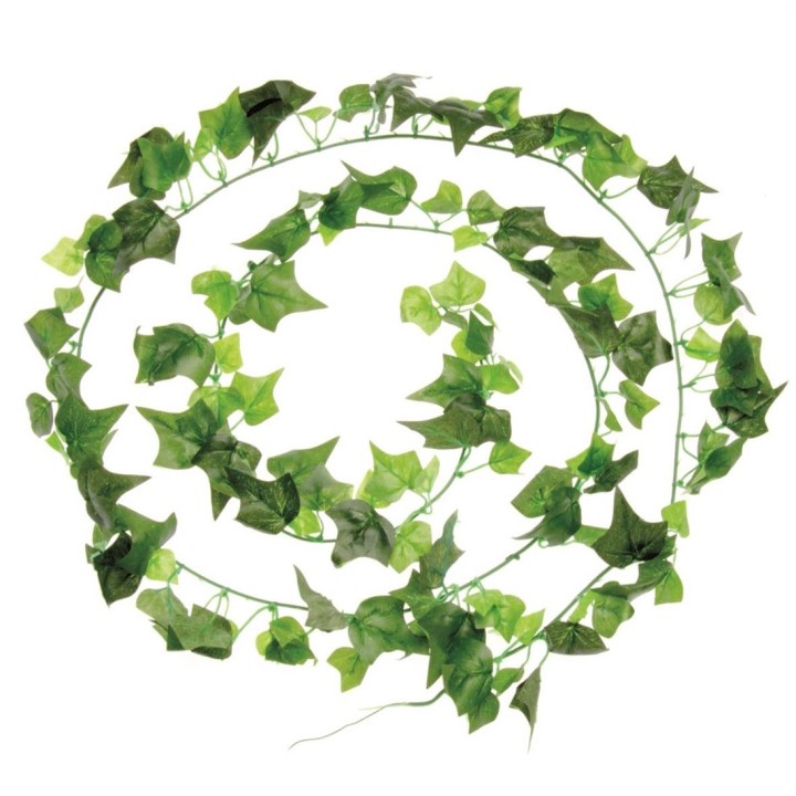 Garland of ivy green 195cm