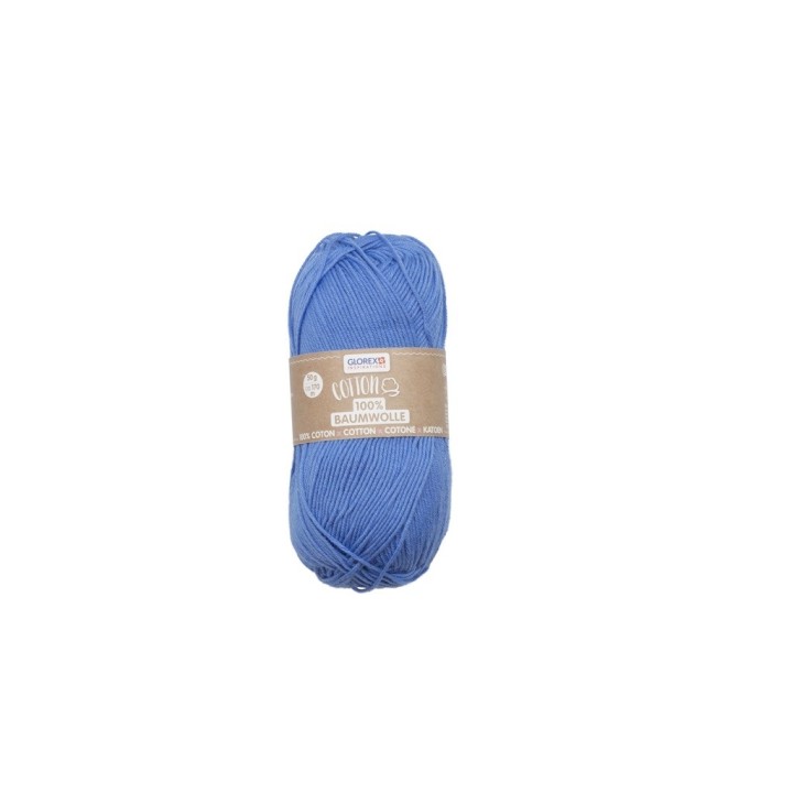 Cotton 100% Baumwolle, 50g blau