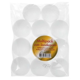 Styroporkugeln 7 cm, 11Stück Grosspackung