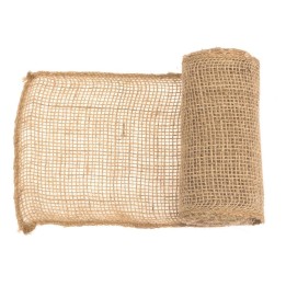 Ruban de jute 15cm x 3m naturel