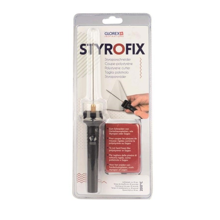 StyroFix avec transfo 12V Coupe-polystyrène 230V